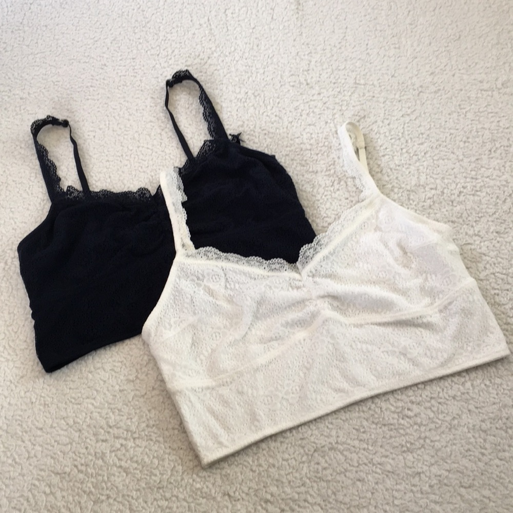 HOLLISTER • Lace Crop Top Bundle • Size Large • NWT
